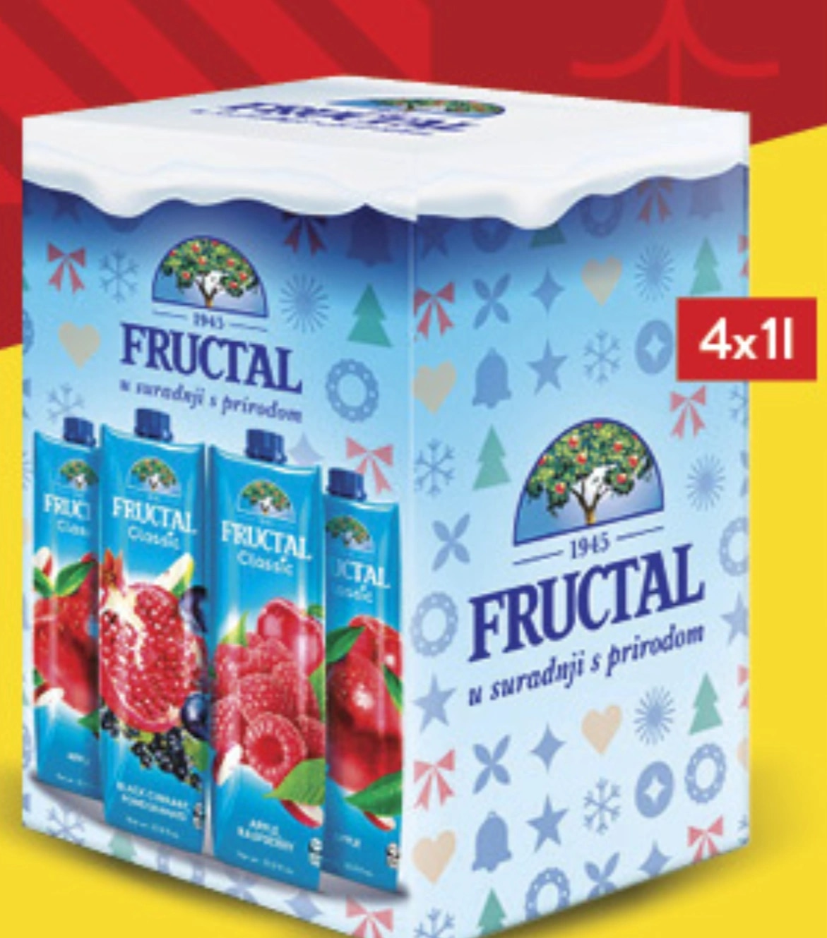 Fructal voćni nektar 4x1 I - Akcija u trgovini KTC