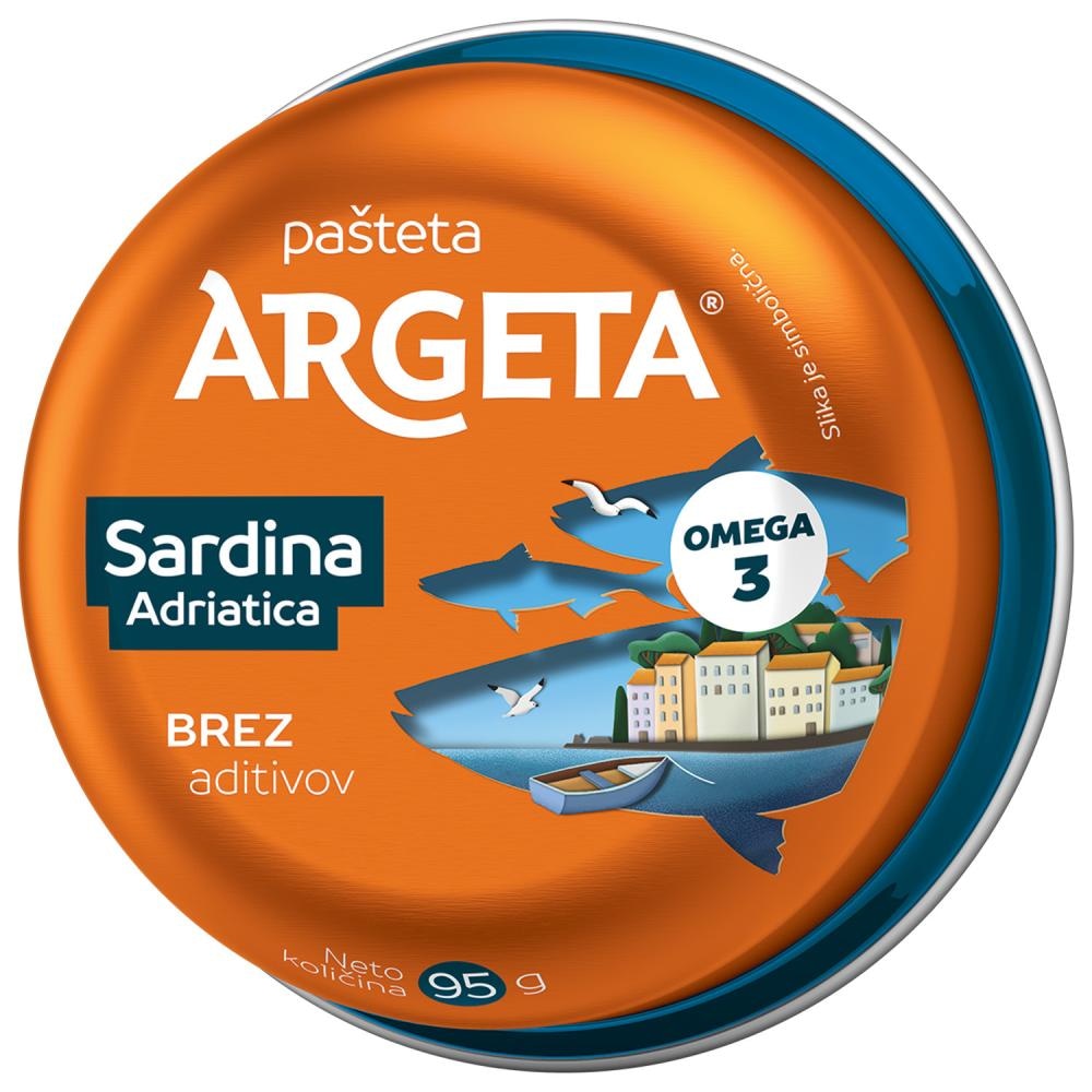 Pašteta od sardine Argeta 95g - Akcija u trgovini KTC