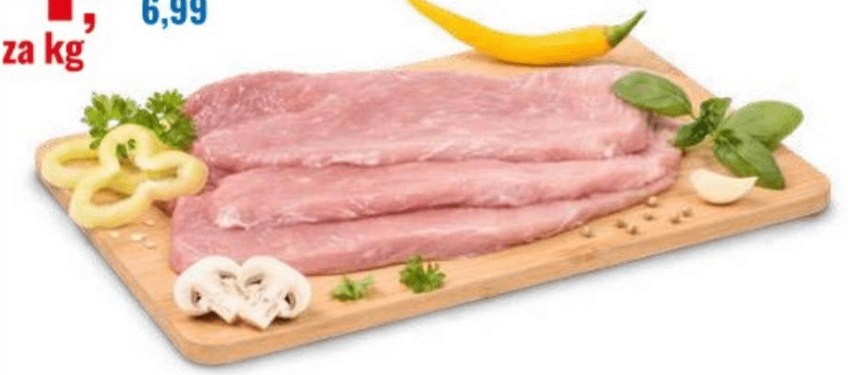 Svinjski but bez kosti - Akcija u trgovini Eurospin