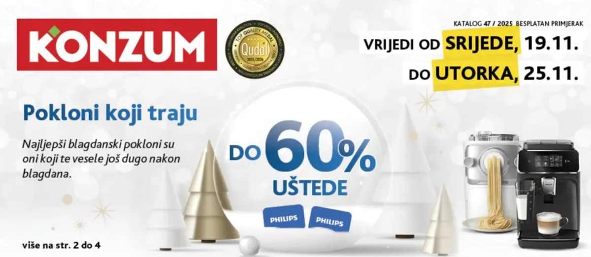 Konzum katalog Akcijska ponuda od 19.11. do 25.11.2025