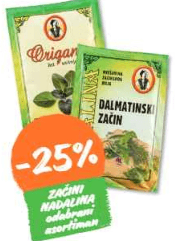 Dalmatiński začin - Akcija u trgovini Studenac