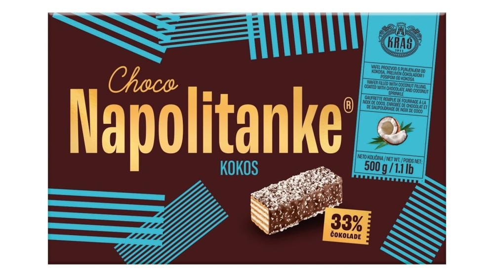 Kraš Choco Napolitanke 500g - Akcija u trgovini Žabac