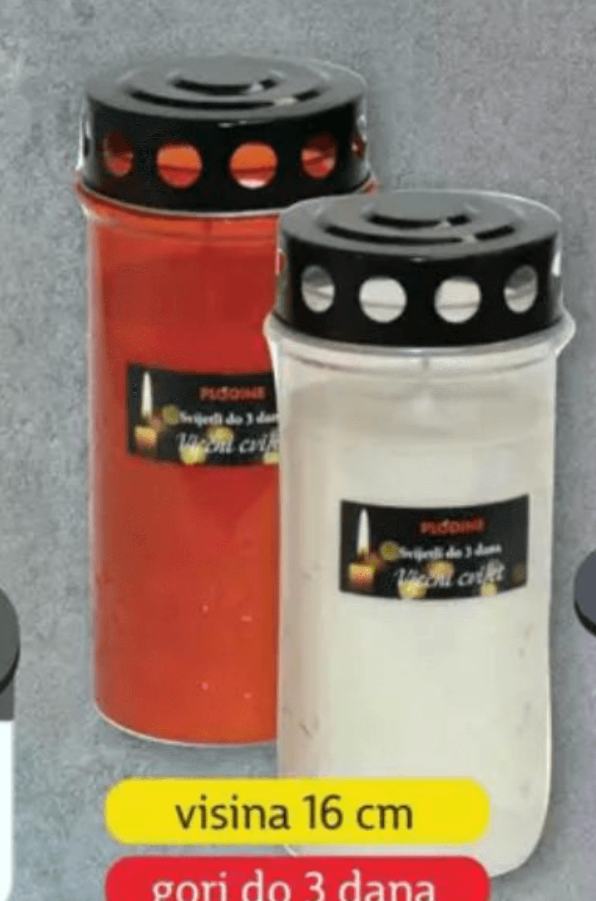 Nadgrobni lampion Vječni cvijet - Akcija u trgovini Plodine