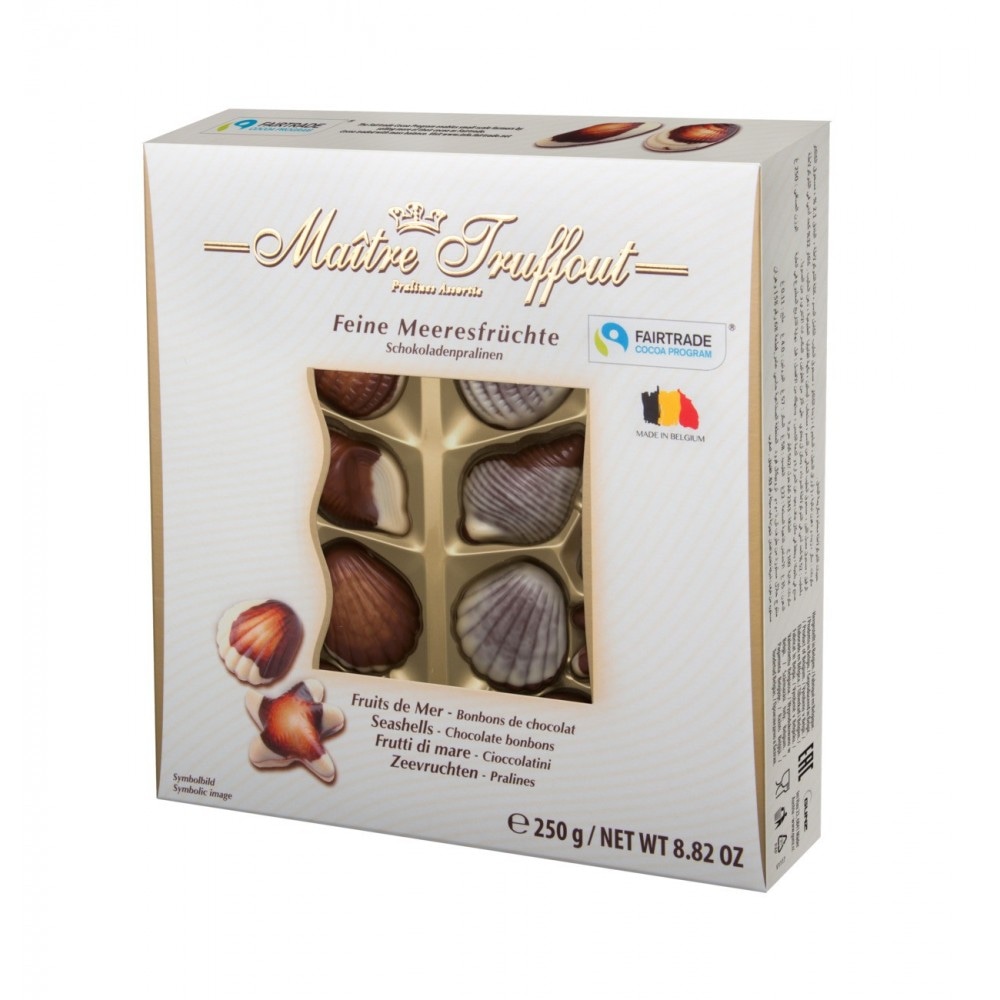 Bombonijera Praline Sea shells 250 g Maître Truffout - Akcija u trgovini Boso