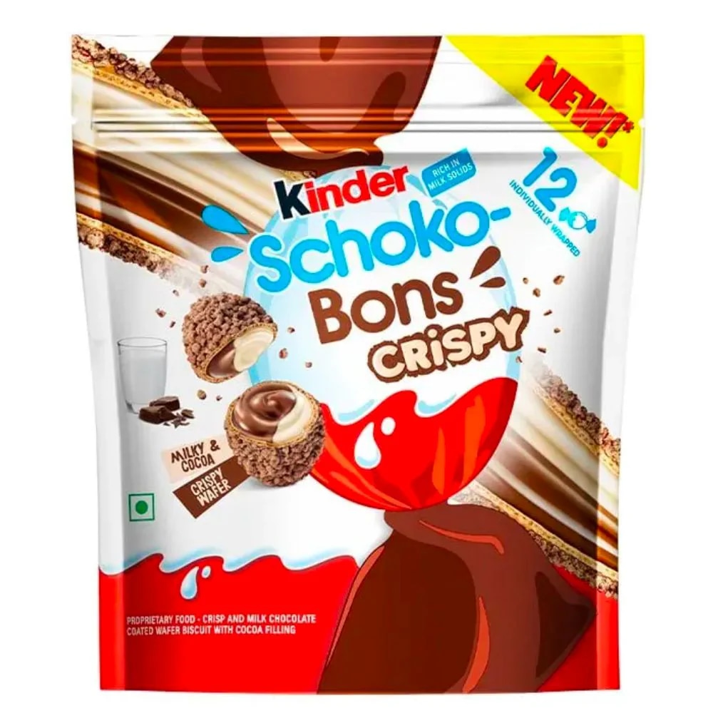Kinder Schoko Bons Crispy 67,2g - Akcija u trgovini Žabac