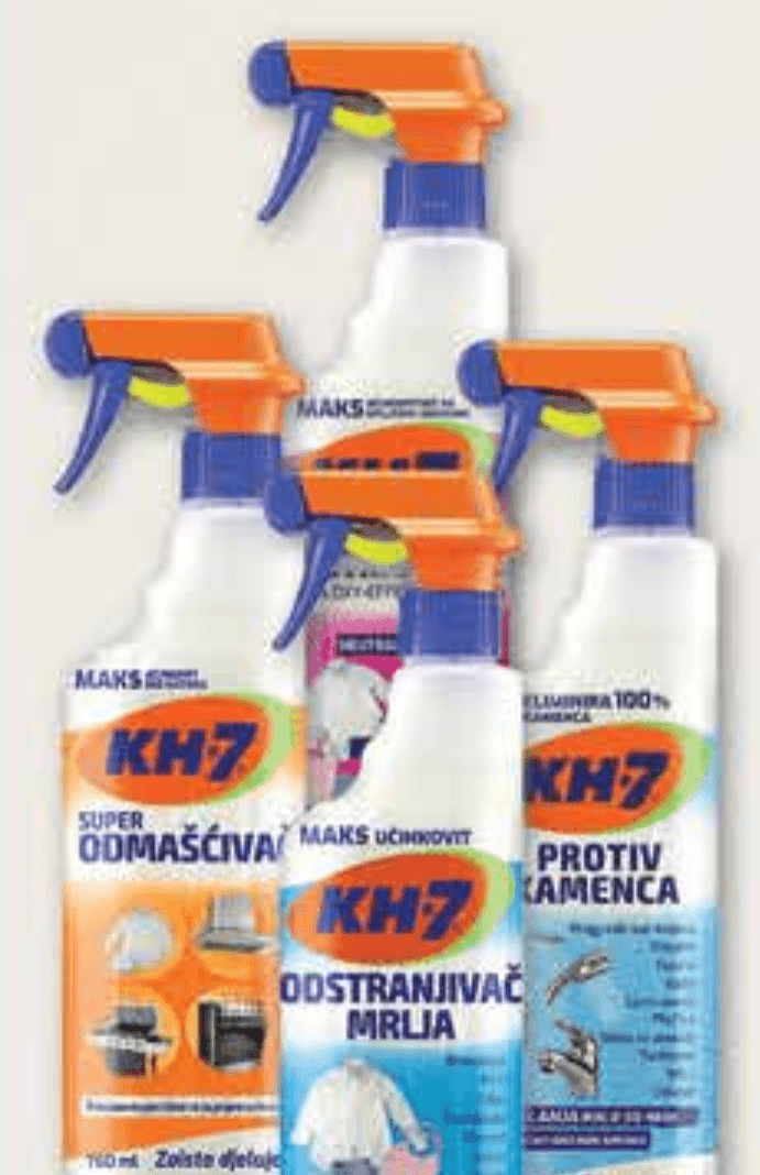 KH-7 Sredstvo za čišćenje 500-750 ml - Akcija u trgovini Plodine