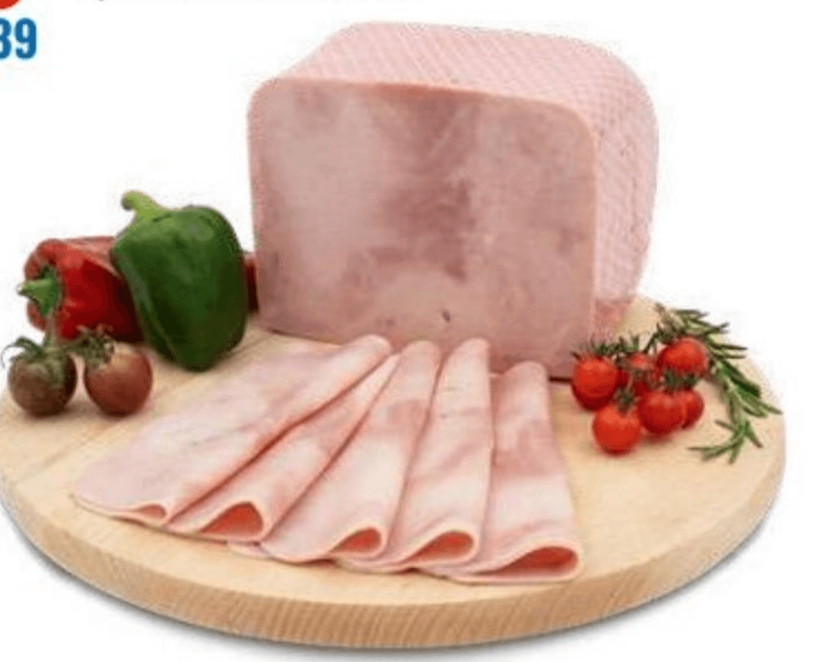 Kuhana šunka iz komada buta za 100 g - Akcija u trgovini Eurospin
