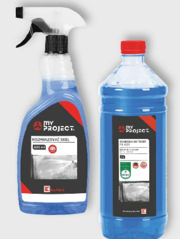 Odleđivač stakla My Project 1 L ili 500 ml - Akcija u trgovini Kaufland
