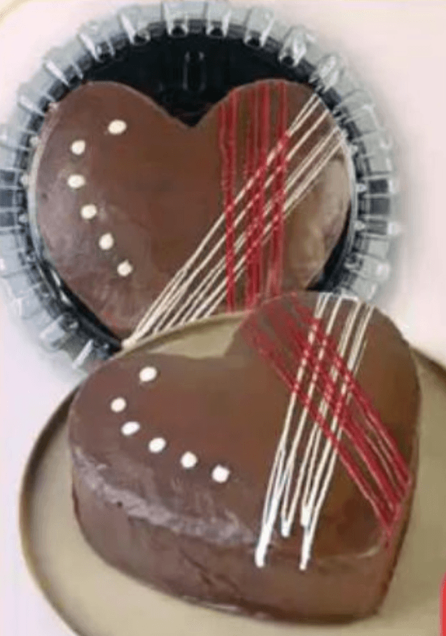 Torta u obliku srca 800 g - Akcija u trgovini Plodine