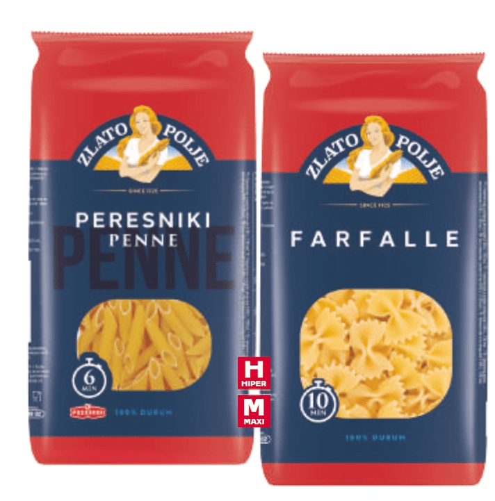 Zlato Polje Tjestenina - Akcija u trgovini Tommy