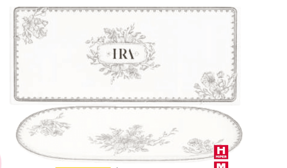 Ira Ovalni tanjur 1 kom - Akcija u trgovini Tommy