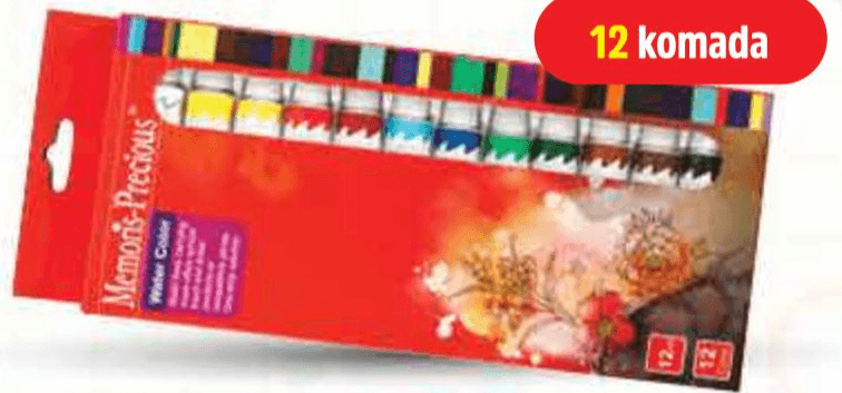 Memories Precious Tempere 12 komada Akcija u trgovini Plodine