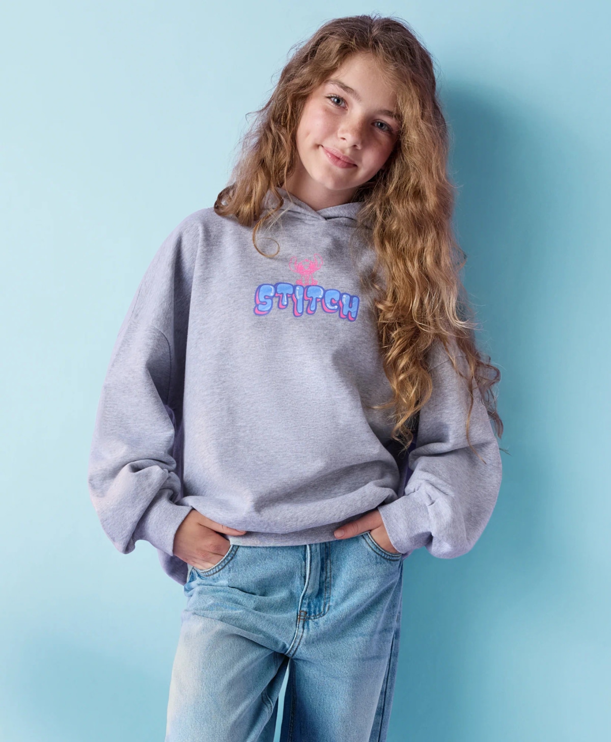 Stitch bluza s kapuljačom za djevojčice Akcija u trgovini Pepco