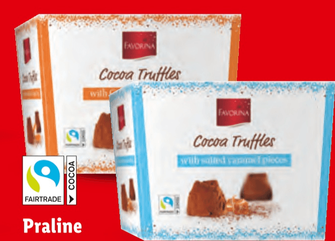 Praline 250 g Favorina - Akcija u trgovini Lidl