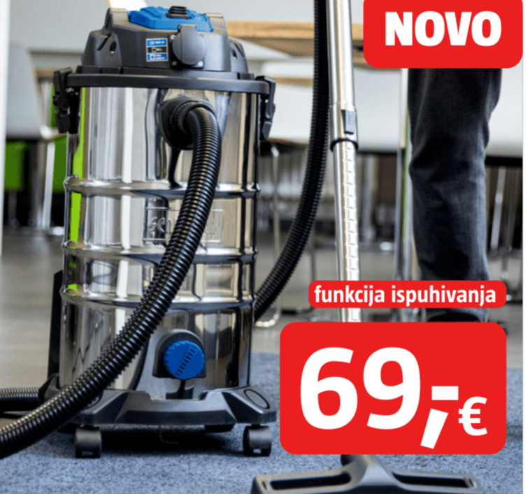 Usisavač za mokro i suho usisavanje 'VC30 Premium' - Akcija u trgovini Bauhaus