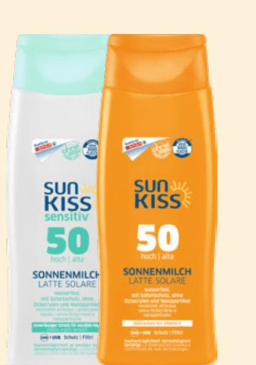 SUN KISS Mlijeko za tijelo SPF 50 200 ml - Akcija u trgovini Spar