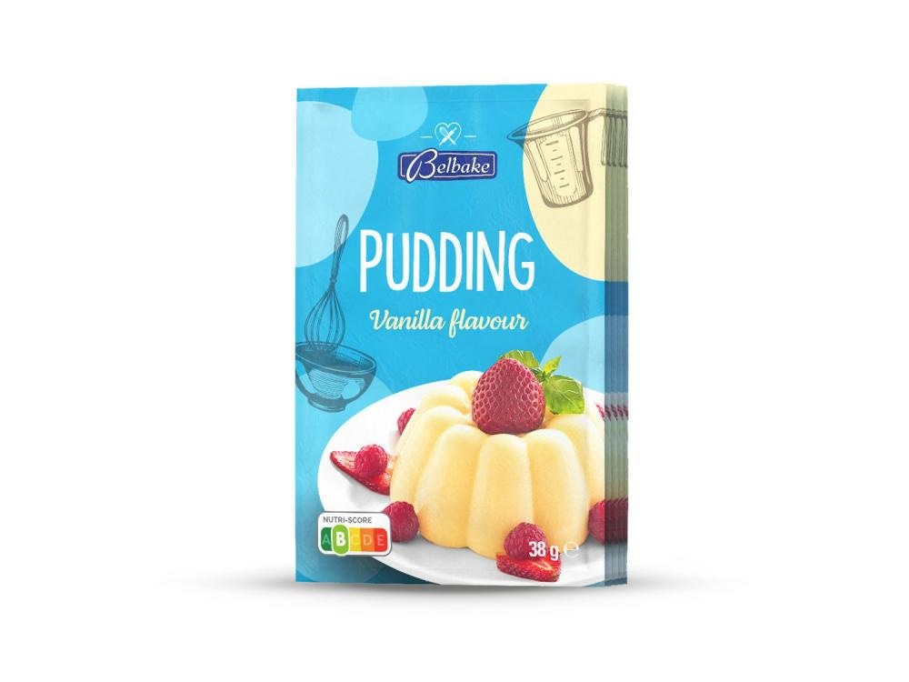 Belbake Prašak za puding vanilija 5 x 38 g - Akcija u trgovini Lidl