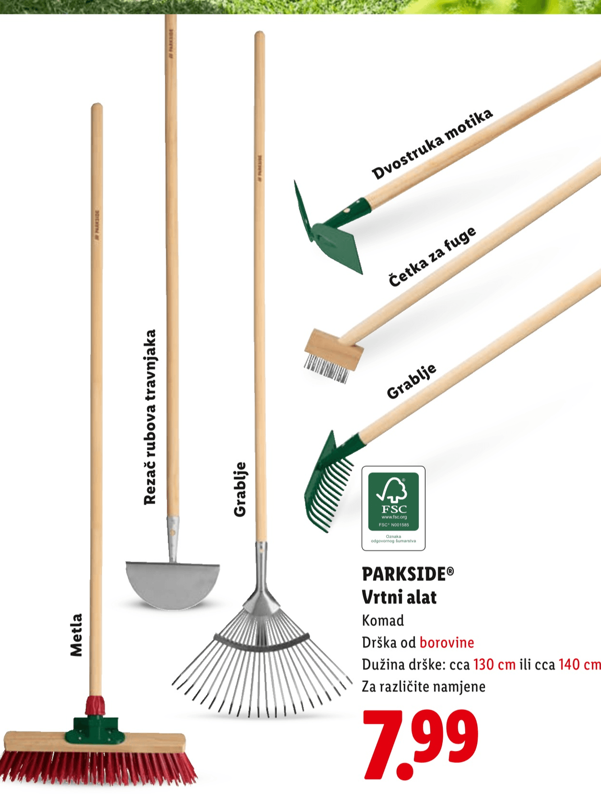PARKSIDE Vrtni alat Komad - Akcija u trgovini Lidl
