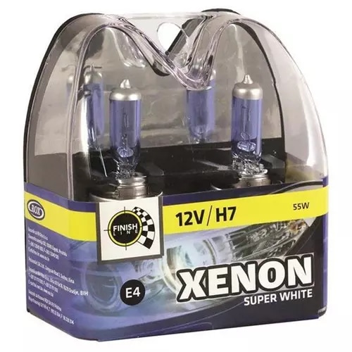 Žarulja H7 ili H4 12 V Xenon super white 2 kom/pak - Akcija u trgovini KTC