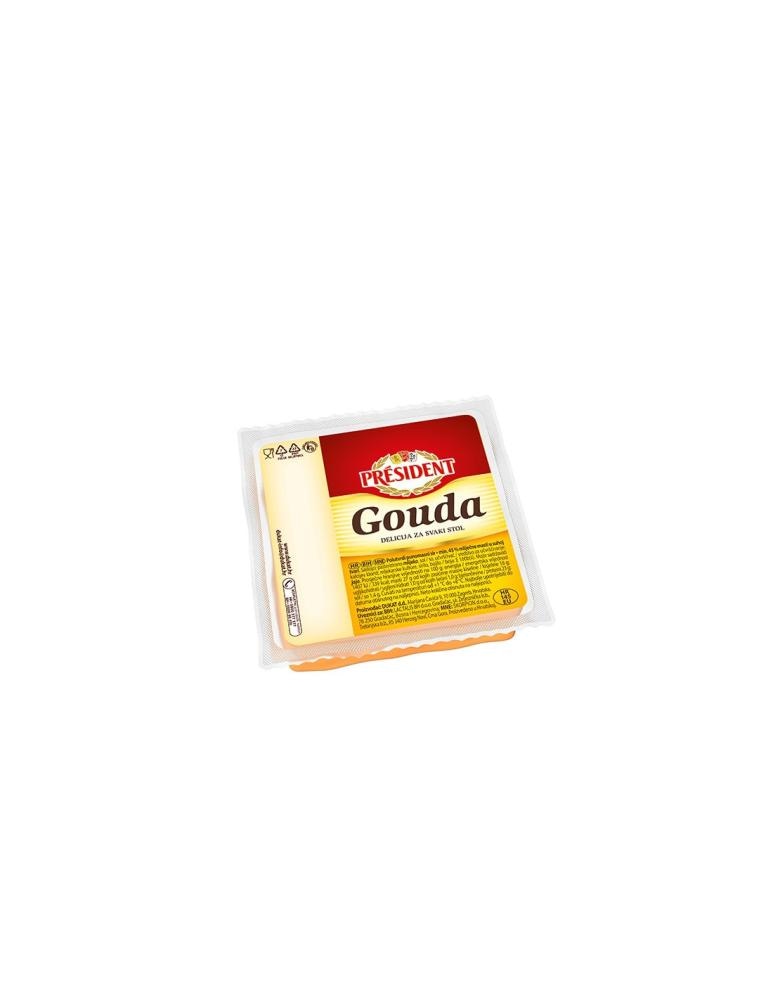 Sir gouda Président 250 g Akcija u trgovini Bakmaz