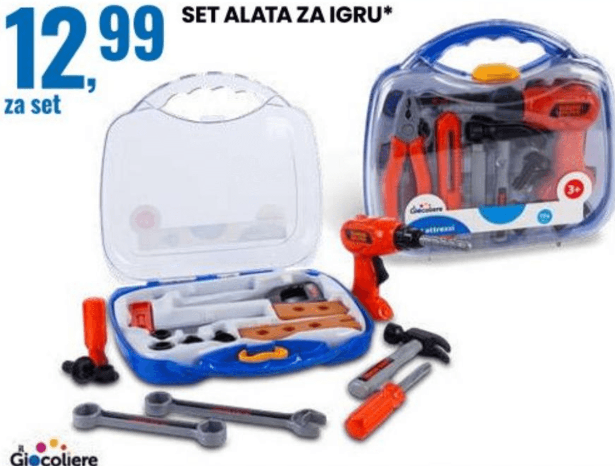 Set alata za igru Giocoliere - Akcija u trgovini Eurospin
