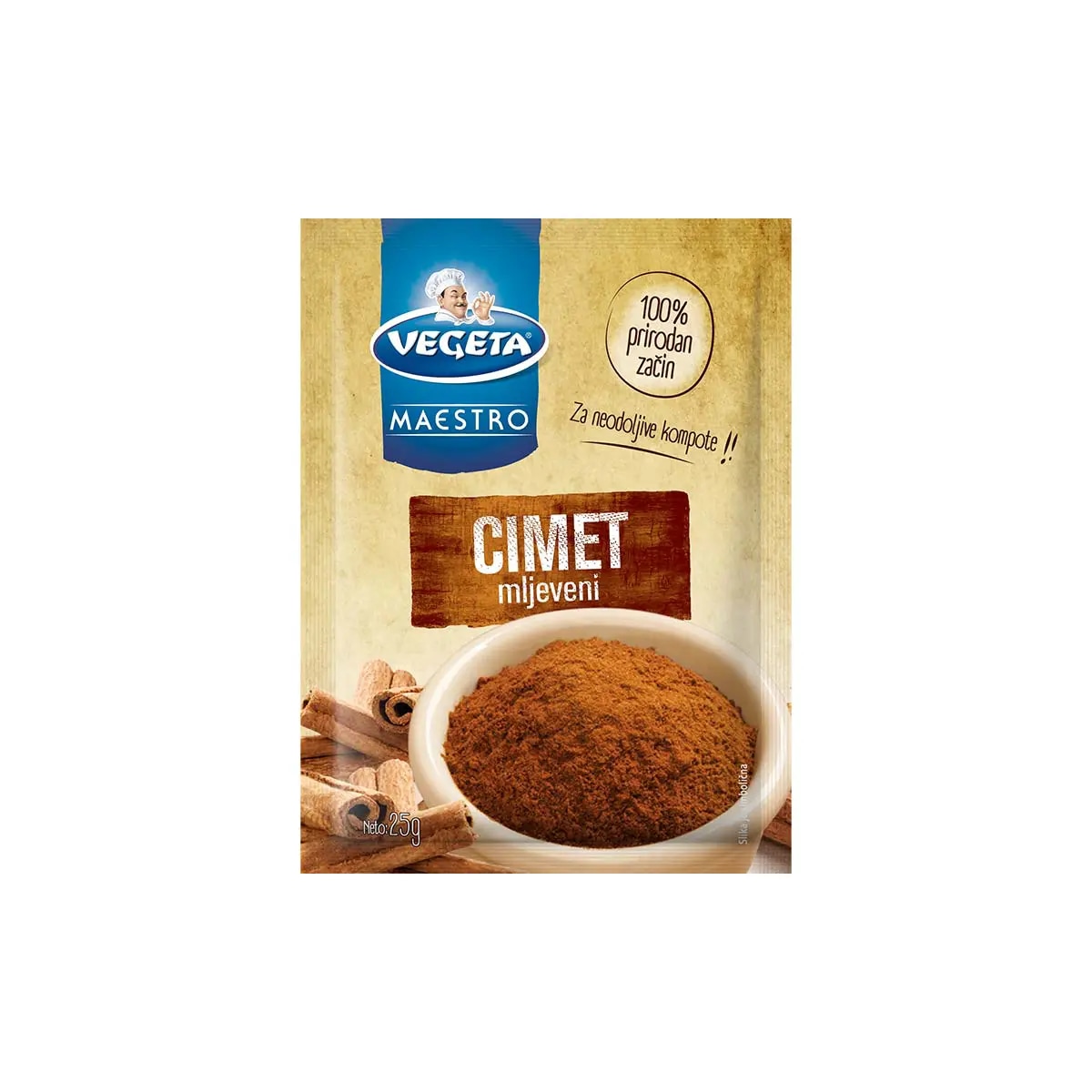 Podravka Vegeta Maestro Cimet mljeveni 25 g - Akcija u trgovini Ultra