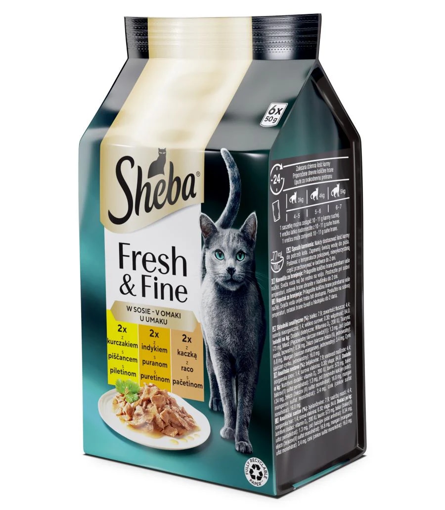 SHEBA vrećice 6x50g - Akcija u trgovini Pet Centar