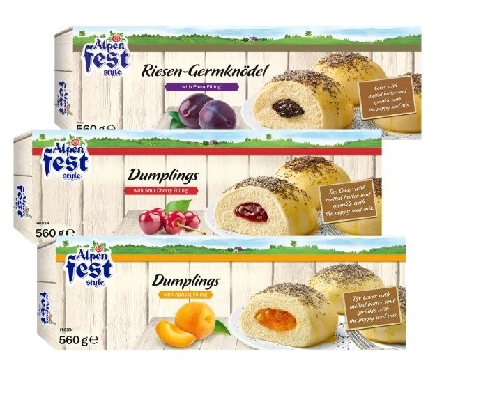 Alpenfest Germ knedle 560 g - Akcija u trgovini Lidl