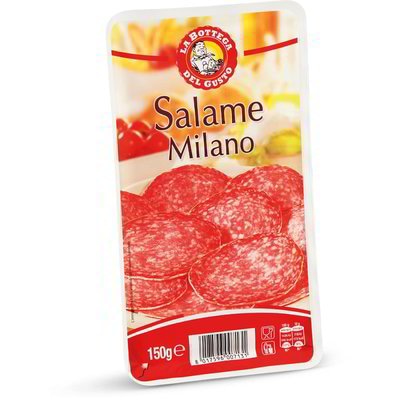 Salama Milano 150 g La Bottega del Gusto - Akcija u trgovini Eurospin