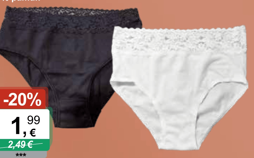 Gaće ženske Dević - Akcija u trgovini KTC