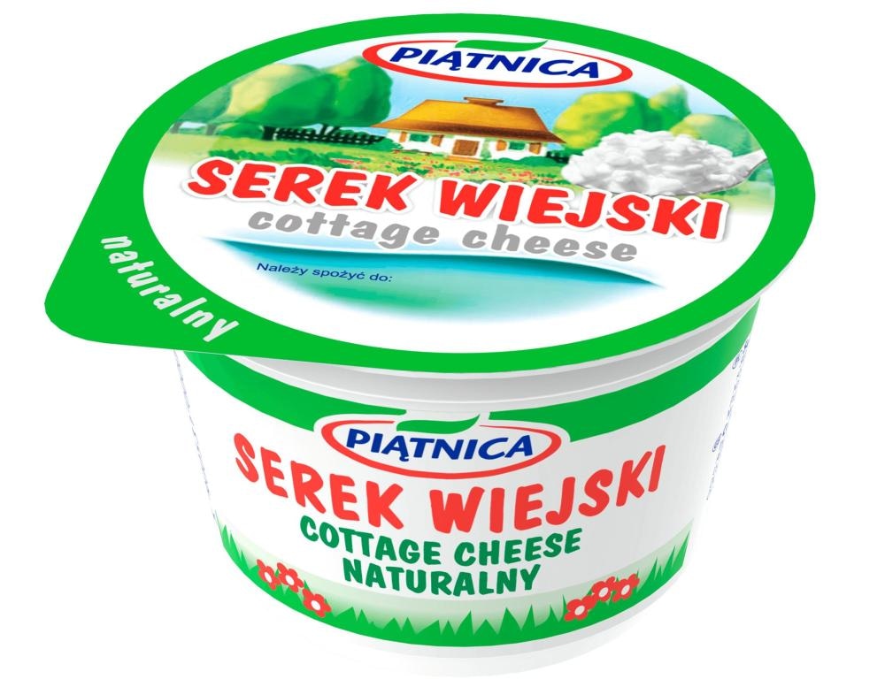Piatnica Serek Wiejski Cottage Cheese Naturalny 200 g - Akcija u trgovini Lidl