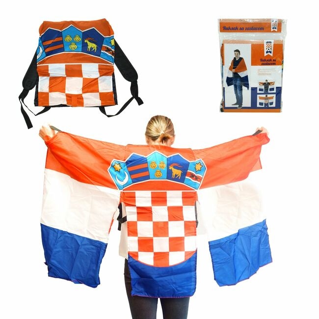 Torba zastava Hrvatska 1 kom - Akcija u trgovini Spar
