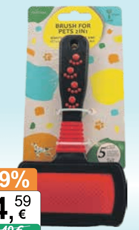 Četka za kućne ljubimce 2u1 17*11,5 cm - Akcija u trgovini KTC