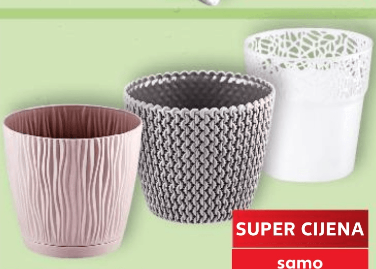 Tegla za cvijeće komad - Akcija u trgovini Kaufland