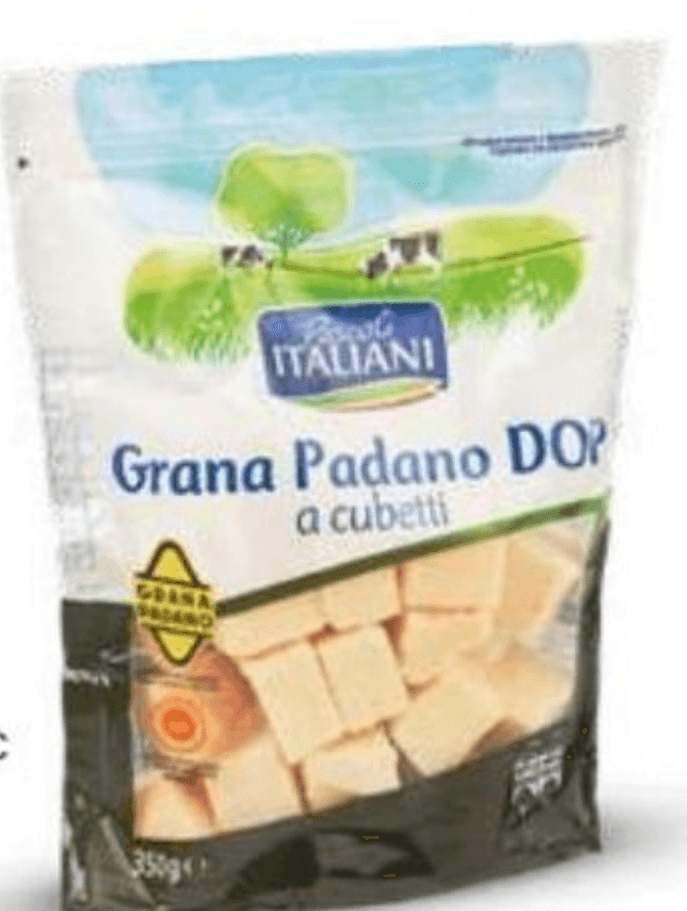 Sir Grana Padano kockice 350 g Pascoli Italiani - Akcija u trgovini Eurospin