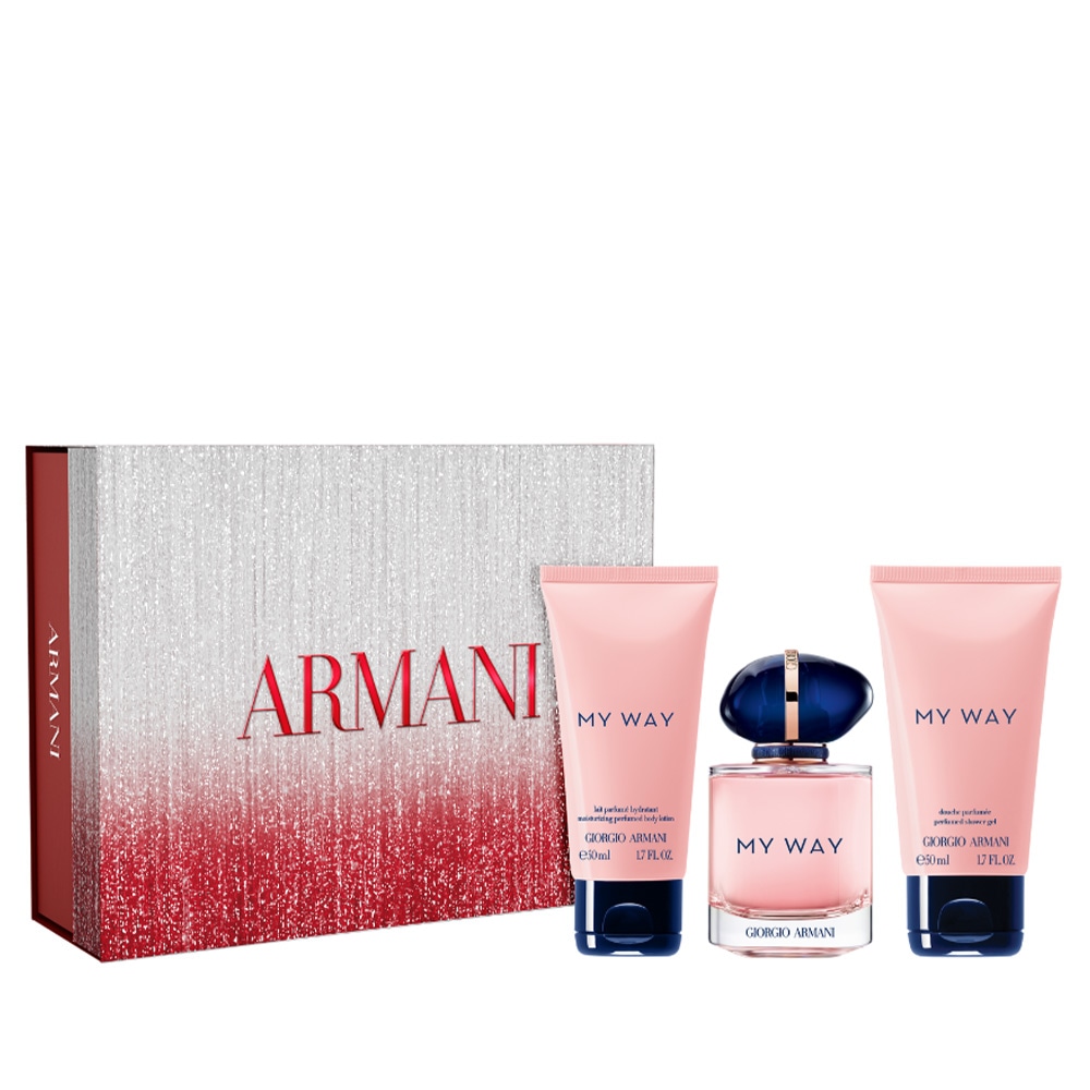 Giorgio Armani My Way Eau de parfum 50 ml + body losion 50 ml + gel za tuširanje 50 ml - Akcija u trgovini Bipa