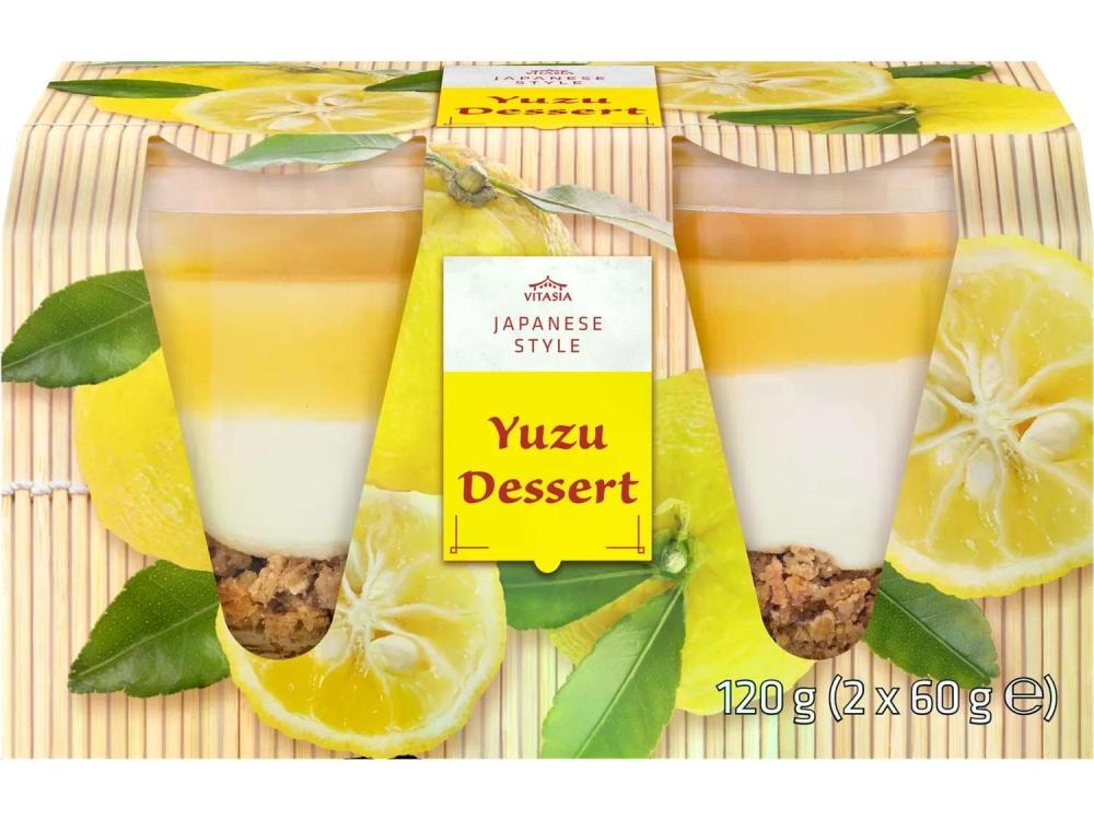 Vitasia Yuzu desert 2 x 60 g - Akcija u trgovini Lidl