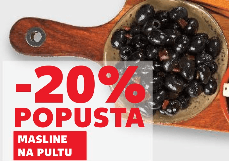 Masline - Akcija u trgovini Kaufland