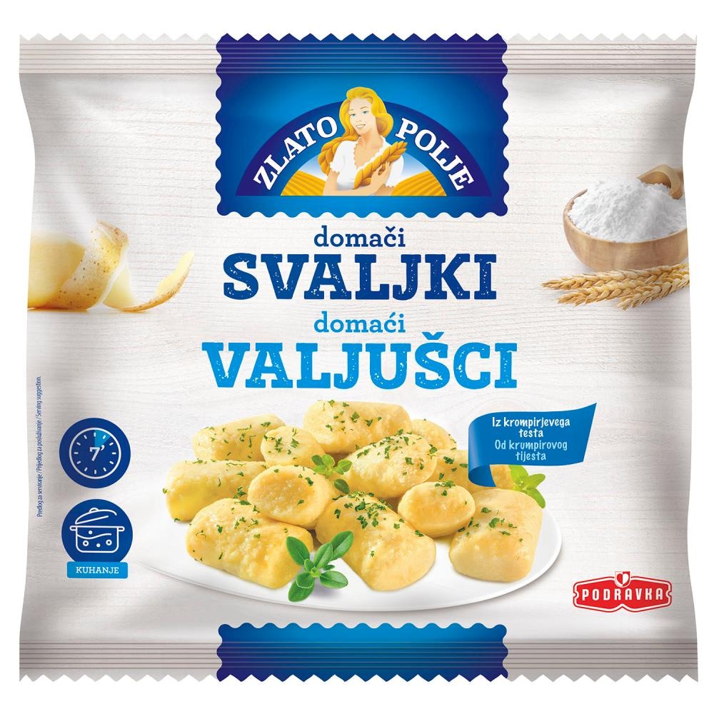 Zlato Polje Kroket, Valjušci 1kg - Akcija u trgovini Konzum