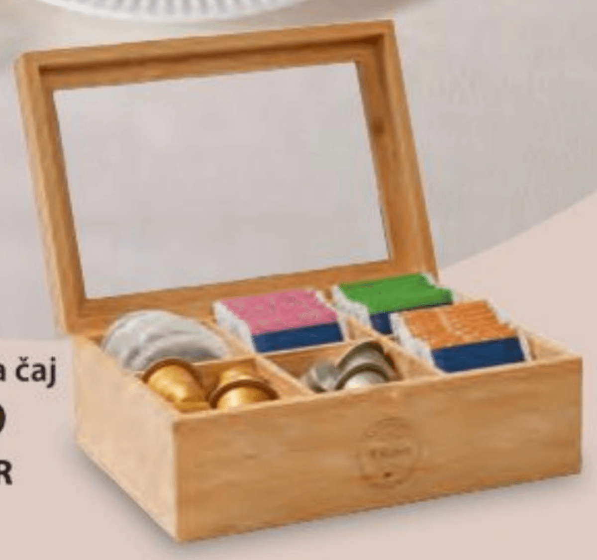 Kutija za čaj - Akcija u trgovini NKD