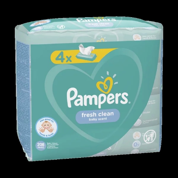 Pampers dječje vlažne maramice 52 kom Akcija u trgovini Ribola