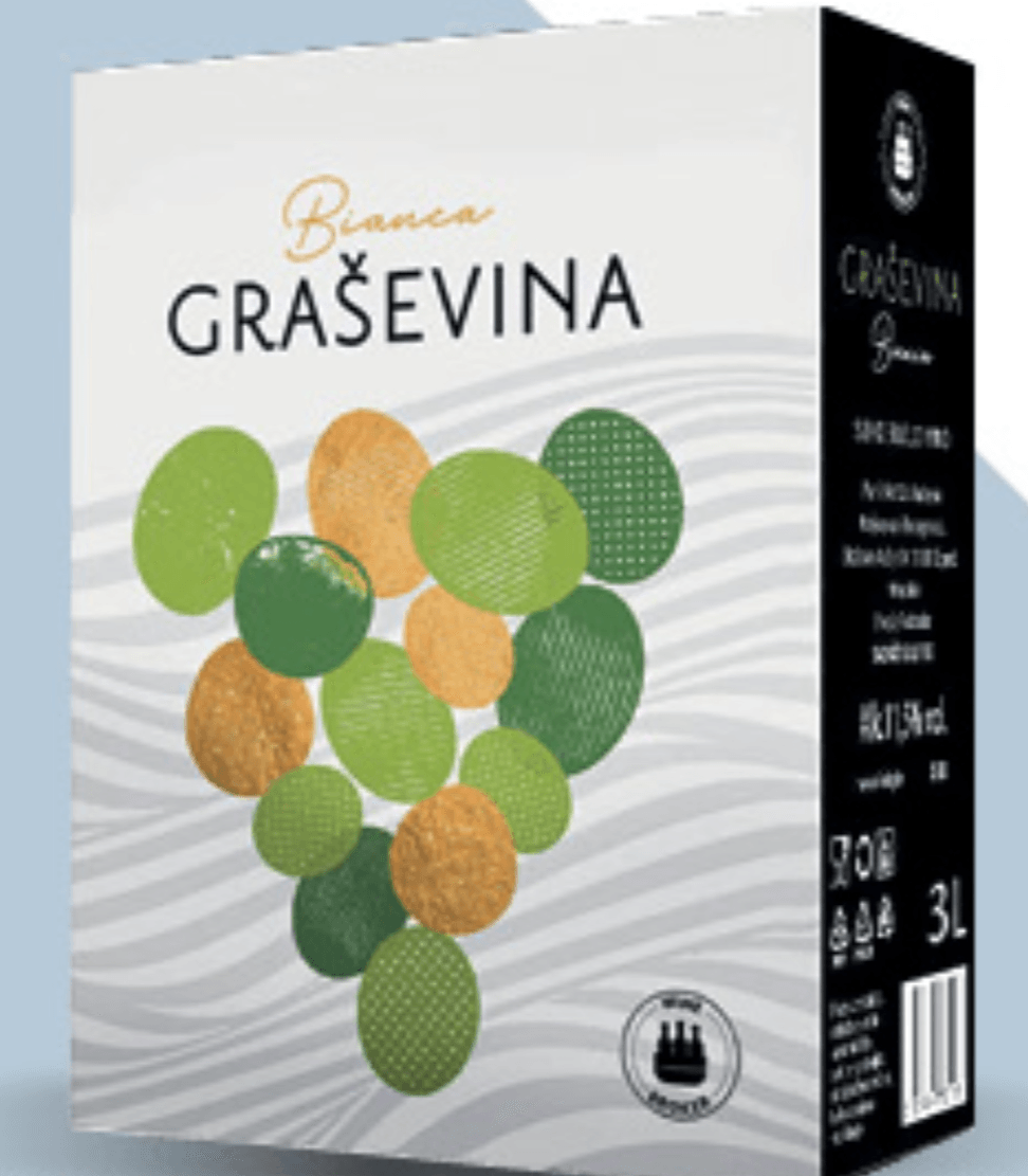 Vino Graševina 3l - Akcija u trgovini Konzum