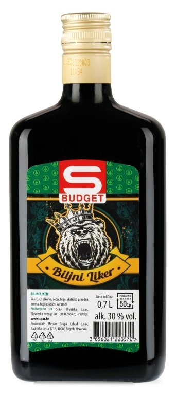 Biljni liker 0,7 L Budget - Akcija u trgovini Spar