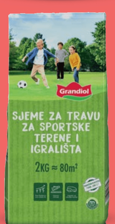 Sjeme za travu za sportske terene i igrališta 2 kg Grandiol - Akcija u trgovini Lidl
