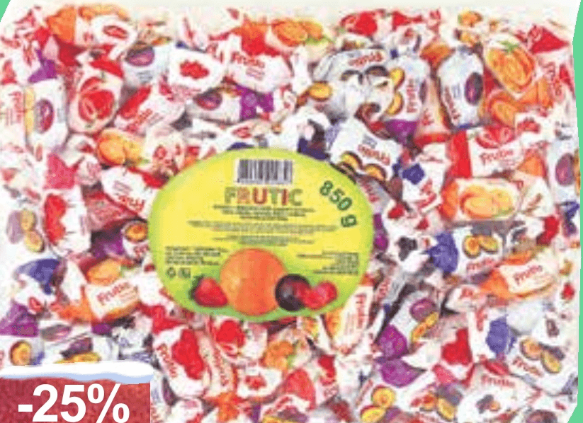 Bomboni Frutic 850 g - Akcija u trgovini KTC
