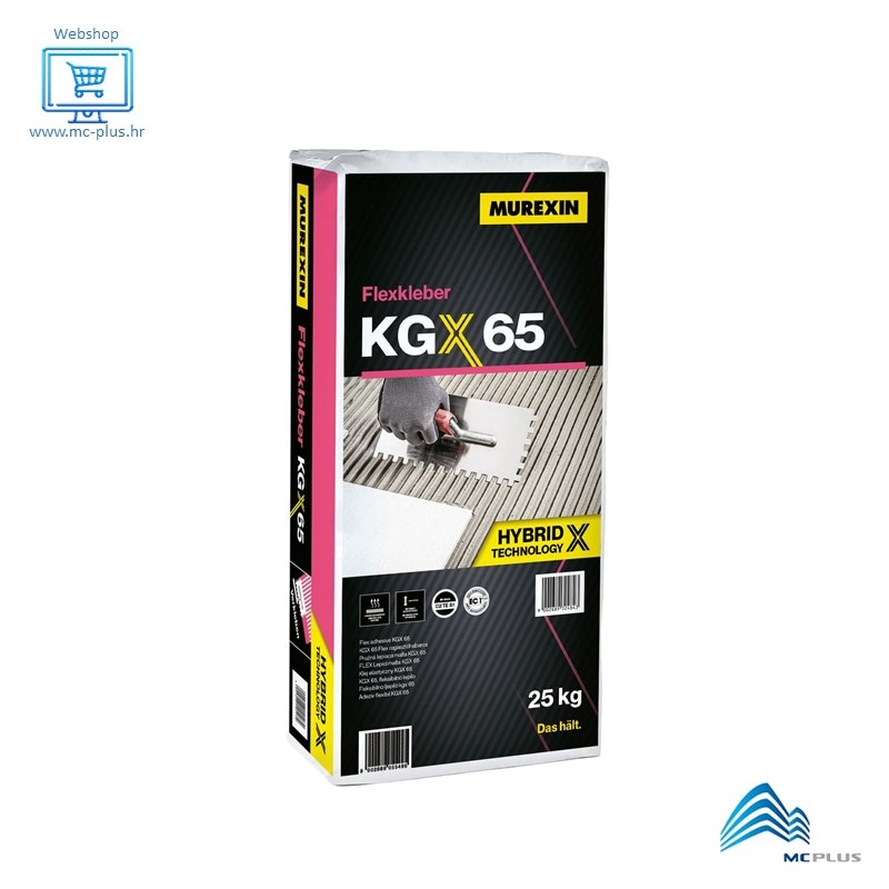 Fleksibilno ljepilo za keramiku MUREXIN KGX 65 25 kg - Akcija u trgovini Pevex