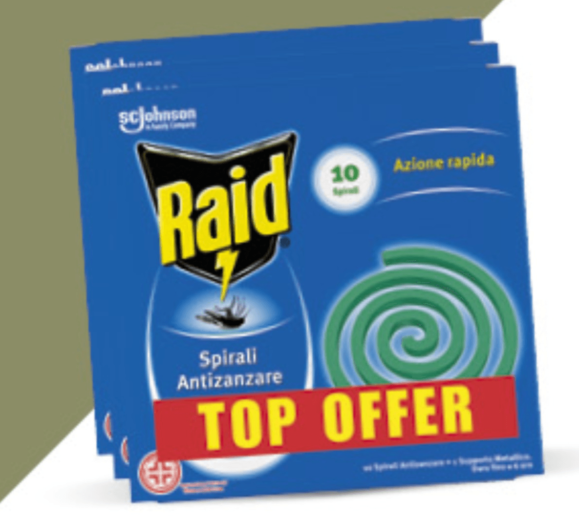 Raid spirala 3/1, pak - Akcija u trgovini Konzum