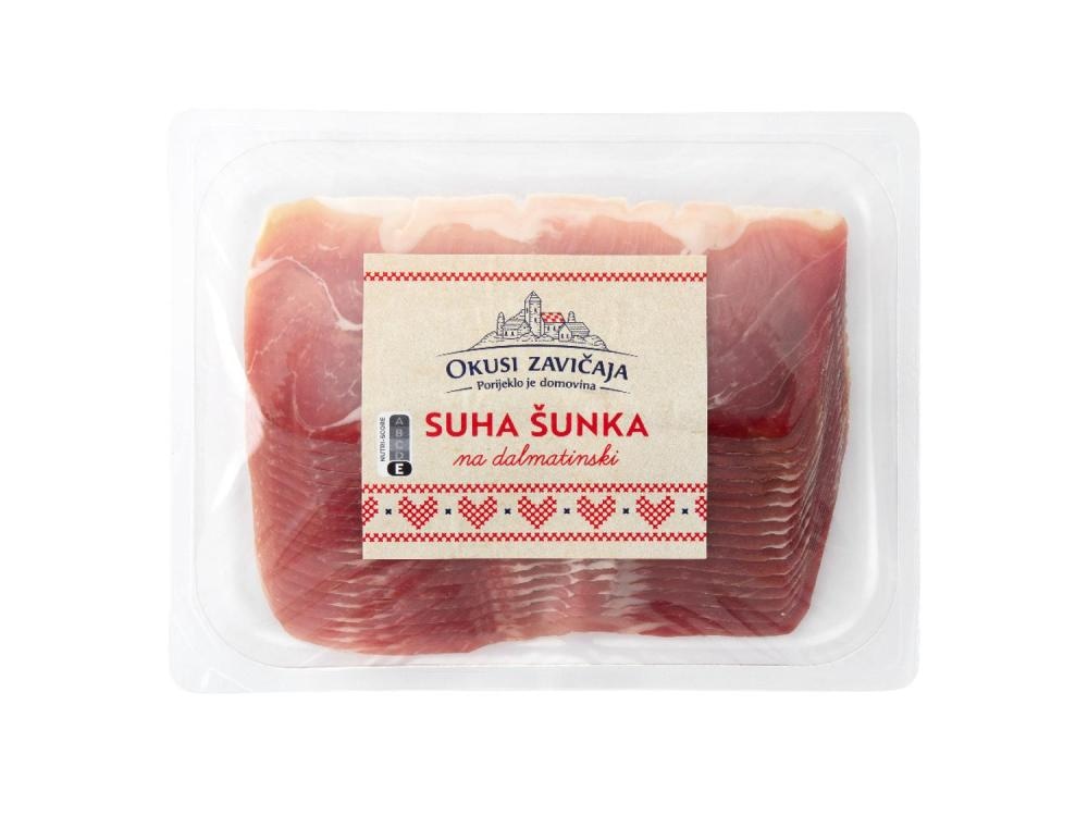 Okusi zavičaja Dalmatinska suha šunka 300 g - Akcija u trgovini Lidl