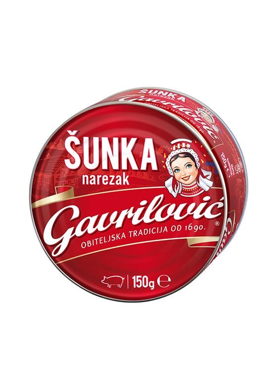 Gavrilović šunka narezak 150g Akcija u trgovini Vrutak