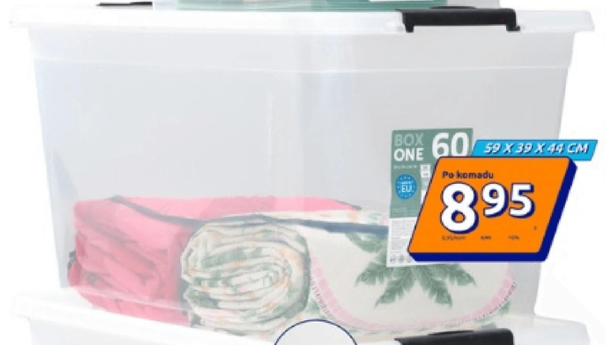 Box One kutija za odlaganje 1 kom - Akcija u trgovini Action